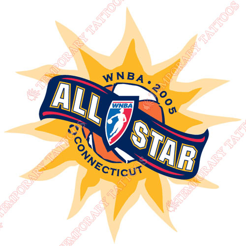 WNBA All Star Game Customize Temporary Tattoos Stickers NO.8595